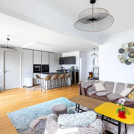 Apartment Guestready - Chic Cocoon With A Balcony Suresnes